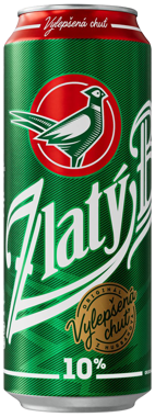 Пиво "Zlaty Bazant" 10% 0.5л ж/б 