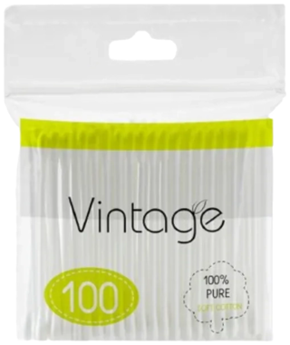 Ватні палички "Vintage" 100шт /SM/