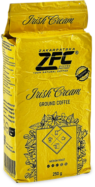 Кава "ZFC" Silver Aroma Ірландський крем 250г мелена