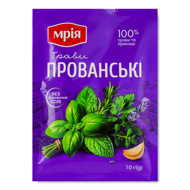 Суміш прянощів "Прованські трави" 10г /Мрія/
