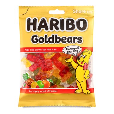 Цукерки жувальні "Золоті Ведмеді" 150г /Haribo/