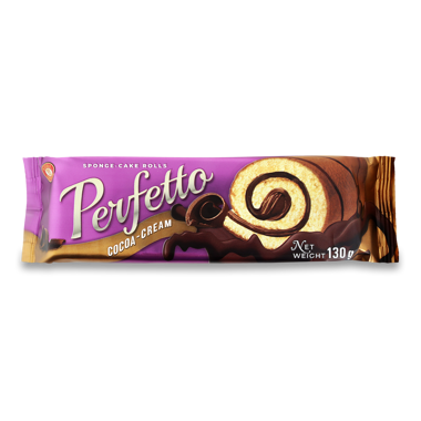 Рулет PERFETTO какао-крем 130г /ХБФ/