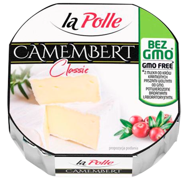 Сир "Camembert" 120г /La Polle/