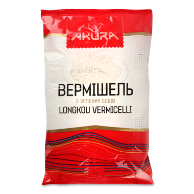 Вермішель з зелених бобів 300г /Akura/