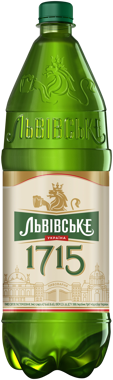 Пиво "Львівське" 1715 пет 2.25л
