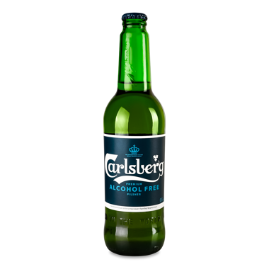 Пиво "Carlsberg" безалкогольне 0.45л скло