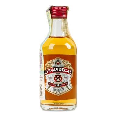 Віскі "Chivas Regal" 12р 40% 0.05л 