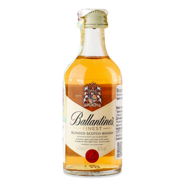 Віскі "Ballantine's Finest" 0.05л 
