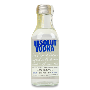 Горілка "Absolut" 40% 0.05л