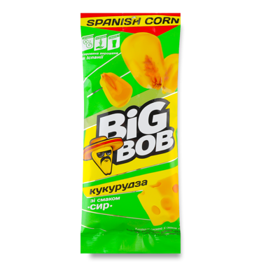 Кукурудза смажена "Big Bob" смак Сиру 60г