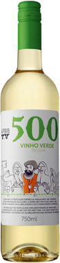 Вино "500 Vinho Verde" біле н/сухе 0.75л 
