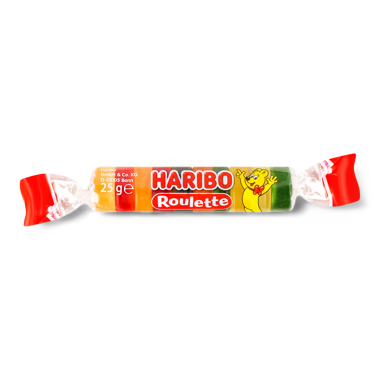 Цукерки жувальні "Рулетка" 25г /Haribo/