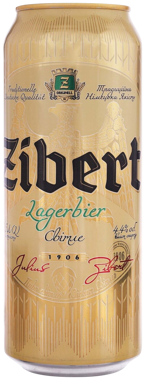 Пиво "Зіберт" Світле ж/б 0.5л 