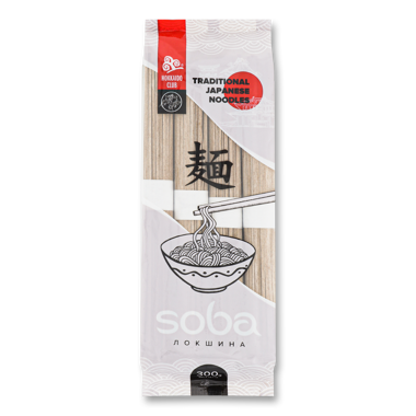 Локшина Soba 300г /Hokkaido Club/