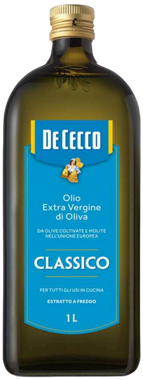Олія олив "De Cecco" Extra Virgin Classico хол/відж 1л