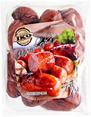 Ковбаски Шпікачки н/к 1г ваг."ІКО"