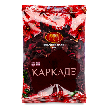 Чай "Золотий Слон" Каркаде 70г /Bisan/