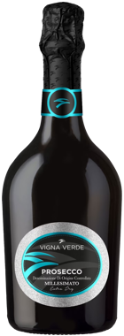 Вино ігристе "Vigna Verde" Millesimato Prosecco 0.75л /Cantina Vigna Verde/