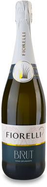 Вино ігристе "Fiorelli Brut" біле 0.75л /Fiorelli/