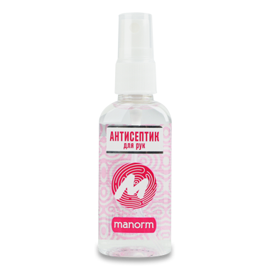 Антисептик д/рук "Манорм" Crystal 50мл спрей