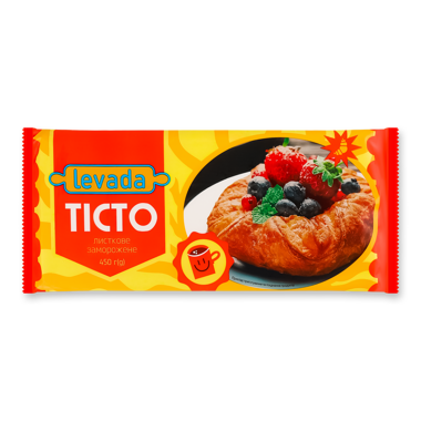 Тісто листкове 0.45кг /Левада/