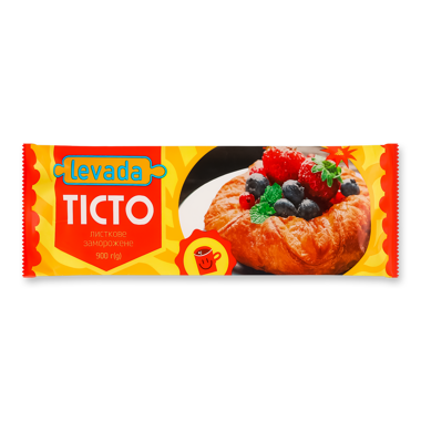 Тісто листкове 0.9кг /Левада/