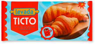 Тісто листкове дріжджове 0.45кг /Левада/