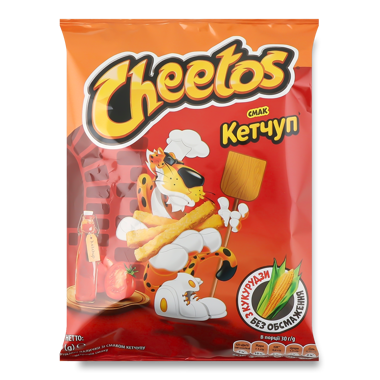 Палички кукур "Cheetos" Кетчуп 50г