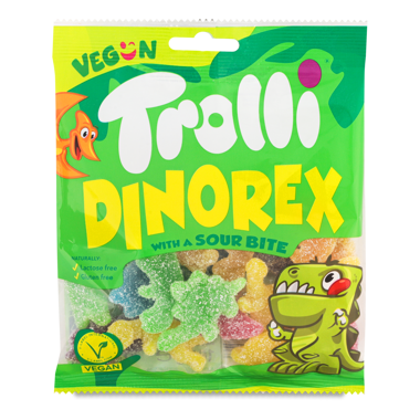 Мармелад жувальний "Троллі" Dino Rex 100г 