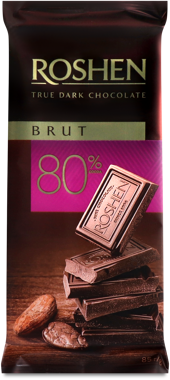 Шоколад "Рошен" Brut 80% 85г 