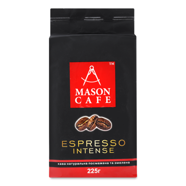 Кава "Mason cafe" Espresso Intense мелена 225г /Галка/
