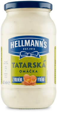 Майонез HELLMANN'S Tatarska omacka 405мл с/б 