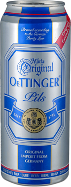 Пиво "Oettinger Pils Can" 0,5л ж/б