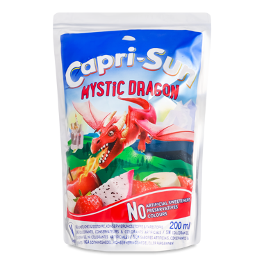 Напій соковмісний "Capri Sun" Mystic Dragon 0.2л