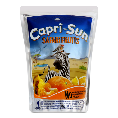 Напій соковмісний "Capri Sun" Safari Fruits 0.2л