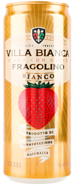 Сидр "Villa Bianca" Fragolino Bianco 0.33л ж/б
