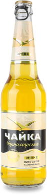 Пиво "Чайка Чорноморська" 0.45л скло