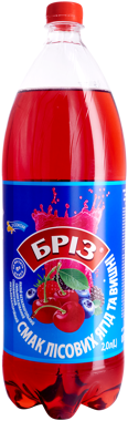 Напій "Бріз" Лісові ягоди-вишня 2л