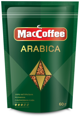 Кава "Мас Coffee" Арабіка д/п 60г /МК/