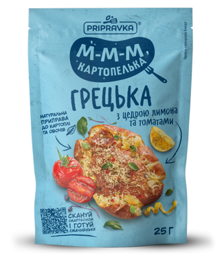 Приправа "Грецька" До картоплі з копч томатами 25г /Приправка/