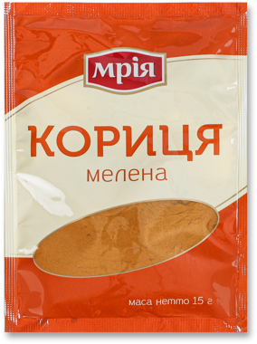 Кориця мелена 15г /Мрія/
