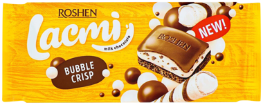 Шоколад "Roshen Lacmi" Bubble Crisp 85г