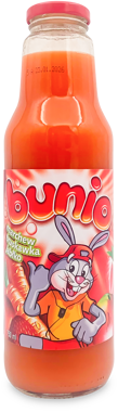 Сік "Bunio" морква/полуниця/яблуко 750мл