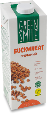 Напій "Buckwheat" гречаний 2.5% 1л т/п /Green Smile/