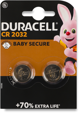 Батарейка DURACELL літієва 3V CR2032 2шт