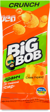 Арахіс "Big Bob" у оболонці смак сиру 55г