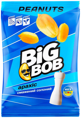 Арахіс "Big Bob" солений 120г