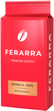 Кава "Ferarra" 100% Arabica мел 250г 