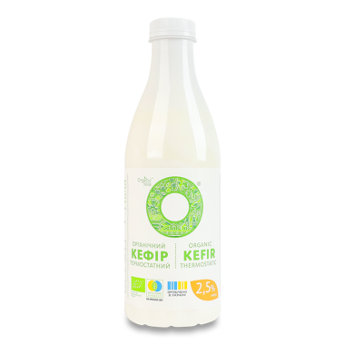 Кефір "Organic Milk" органічний 2.5% 900г