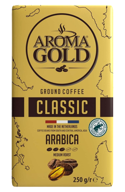 Кава "Aroma Gold" Арабіка мелена 250г